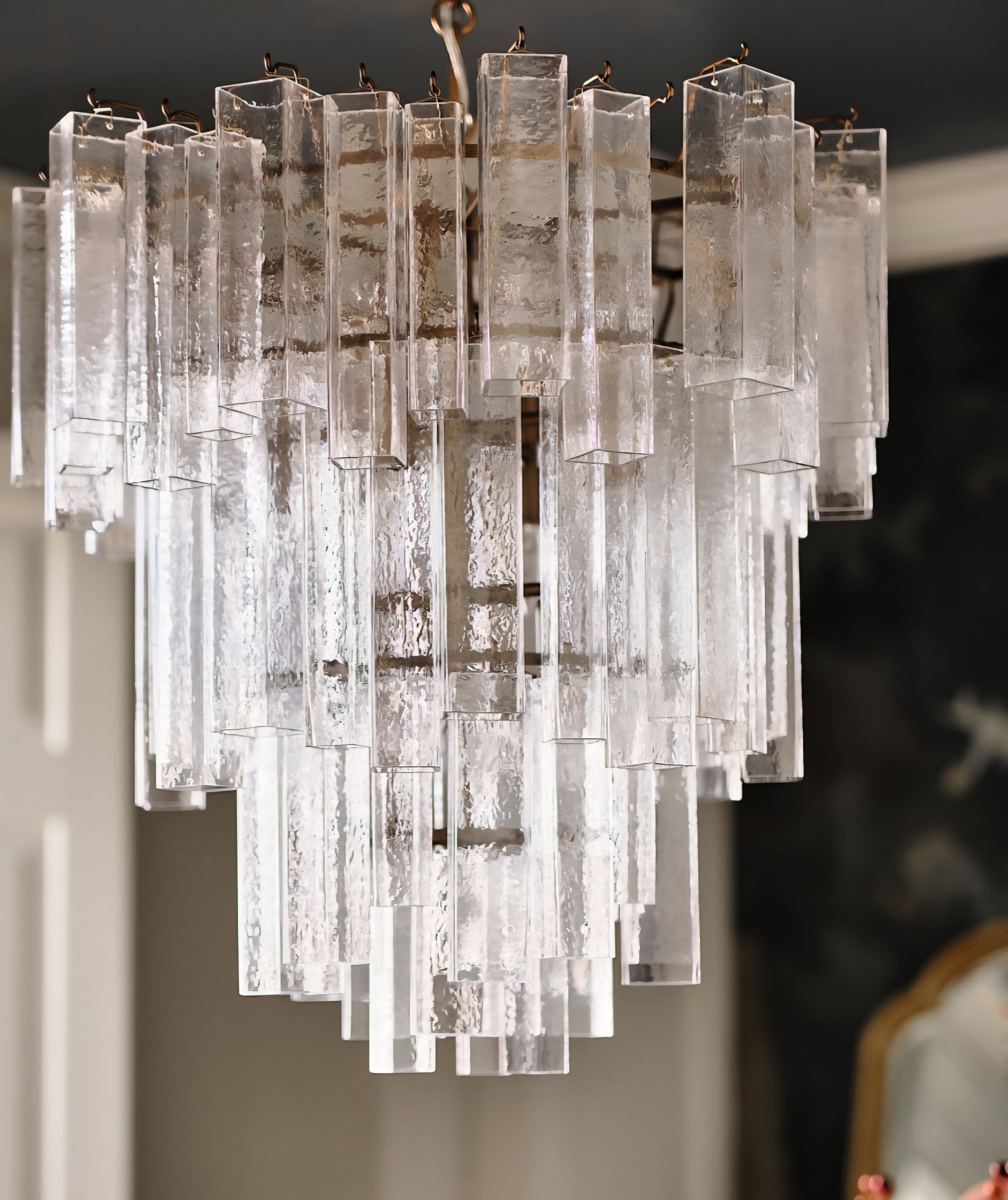 THE ONE × Revelry — Glass Chandelier