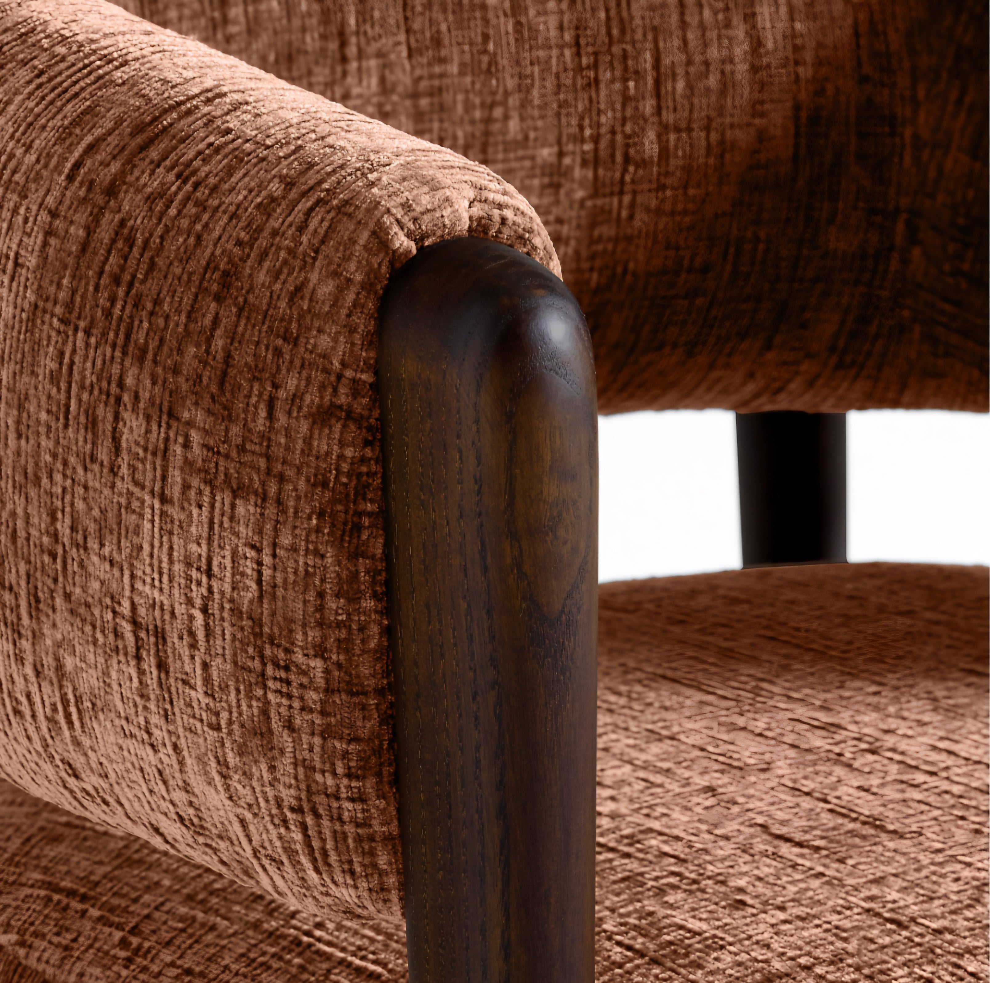 THE ONE × Santi — Wood Accent Chair