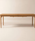 THE ONE × Otis — Rectangular Dark Oak Extendable Dining Table