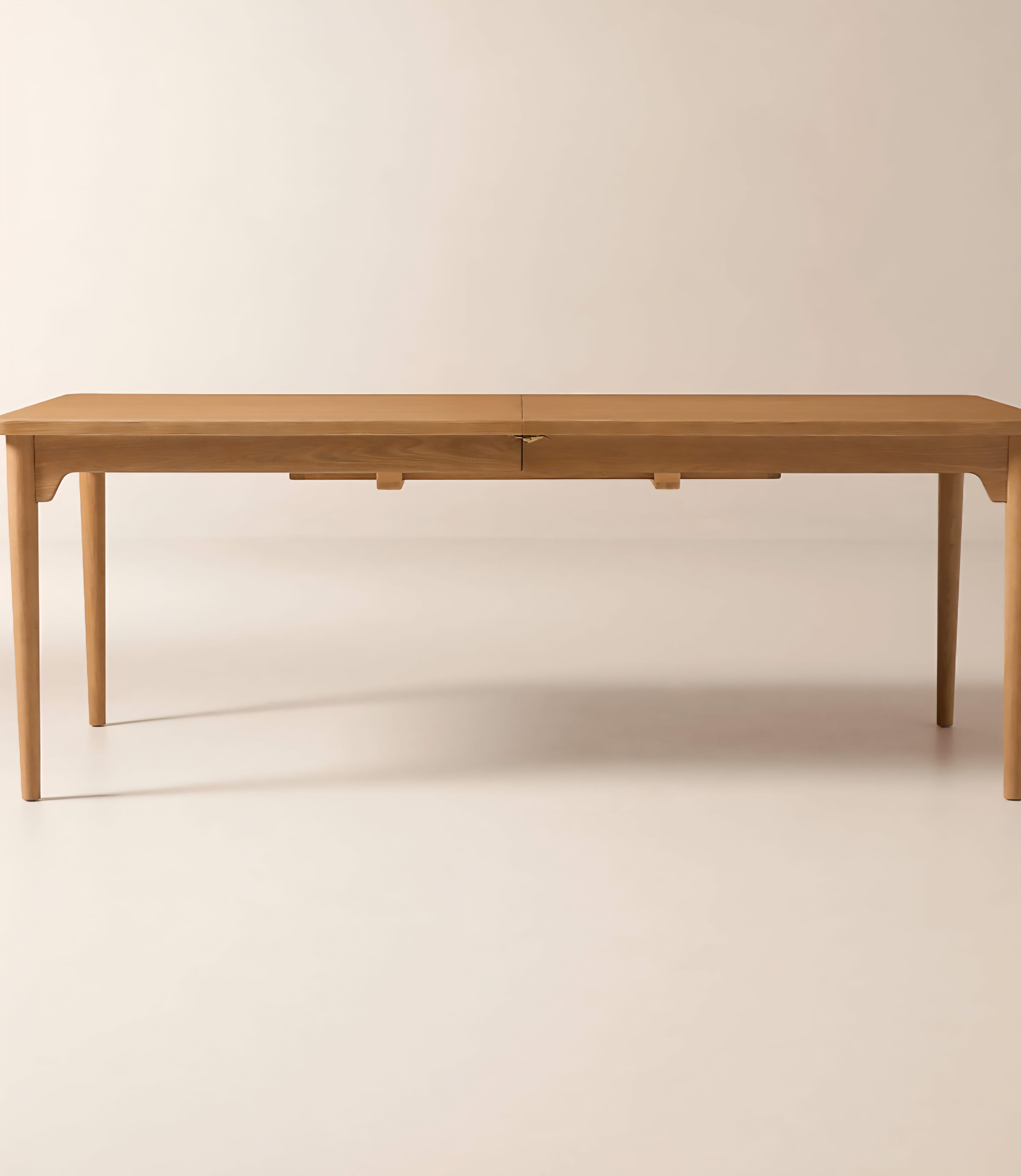 THE ONE × Otis — Rectangular Dark Oak Extendable Dining Table