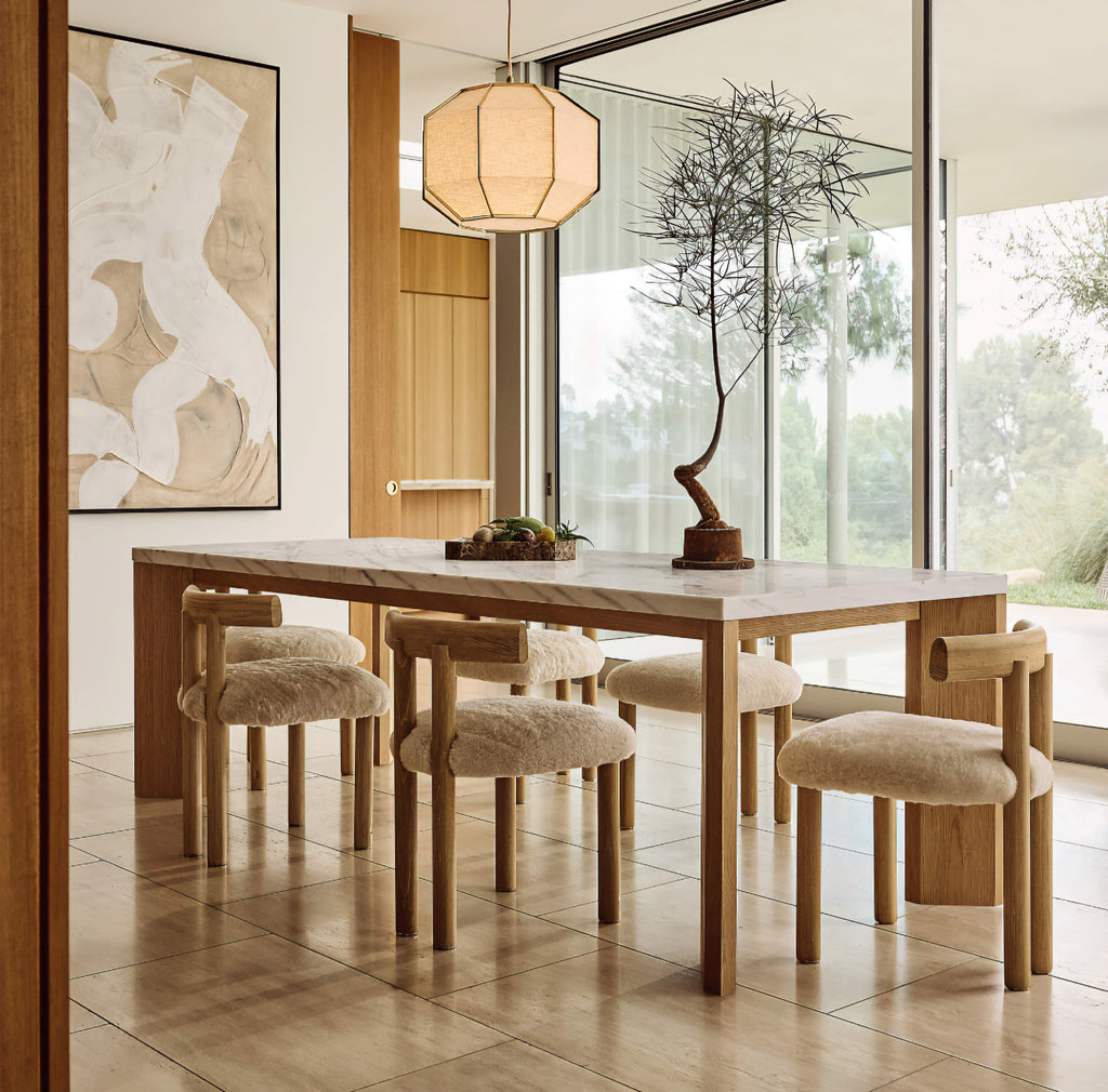 THE ONE × Blisse — Natural Linen Pendant Light