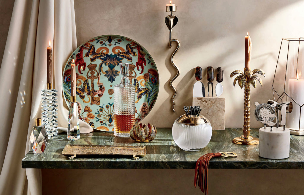 THE ONE × Regal — Monkeys Round Serving Tray