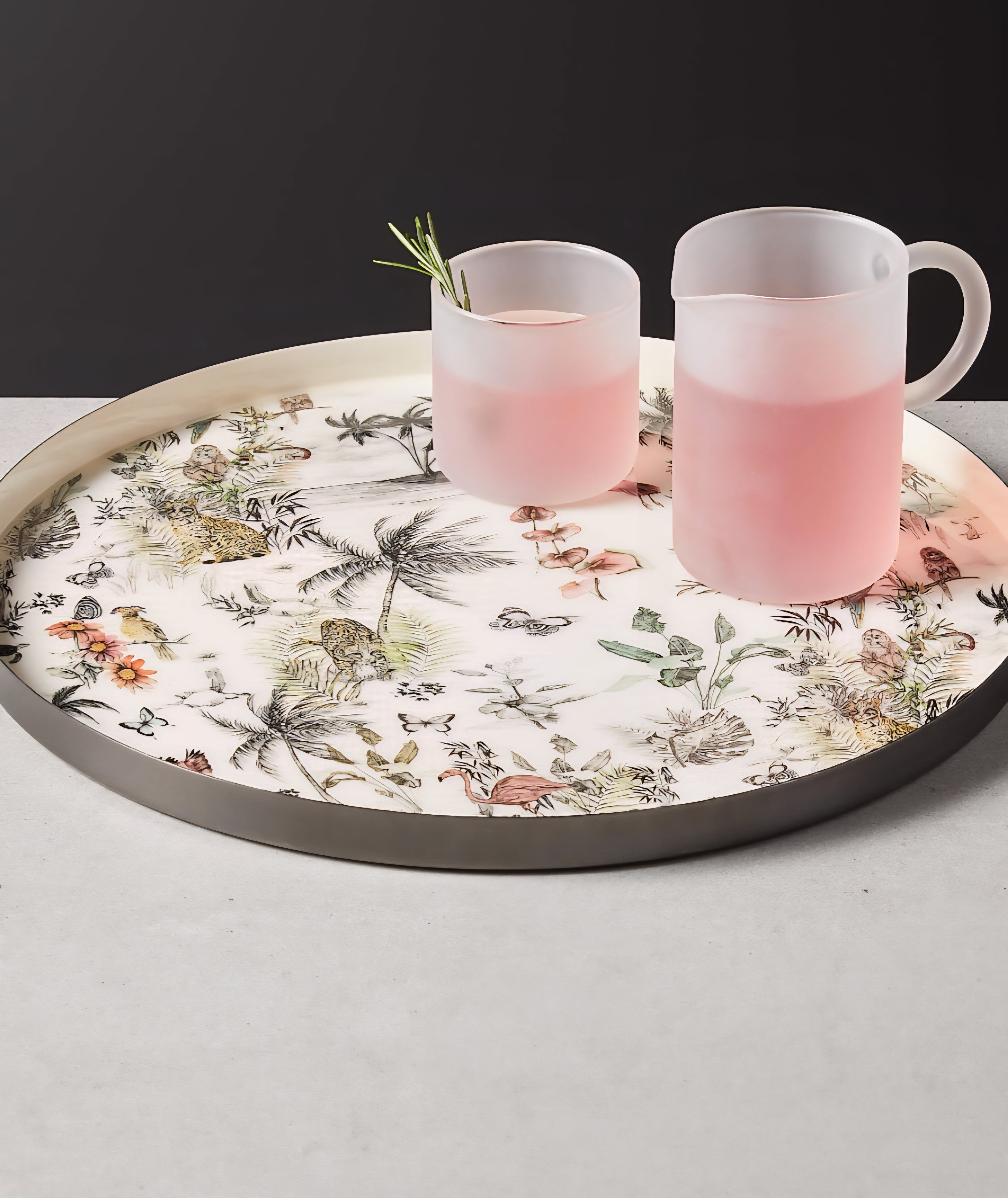 THE ONE × Jungle — Round Serving Tray