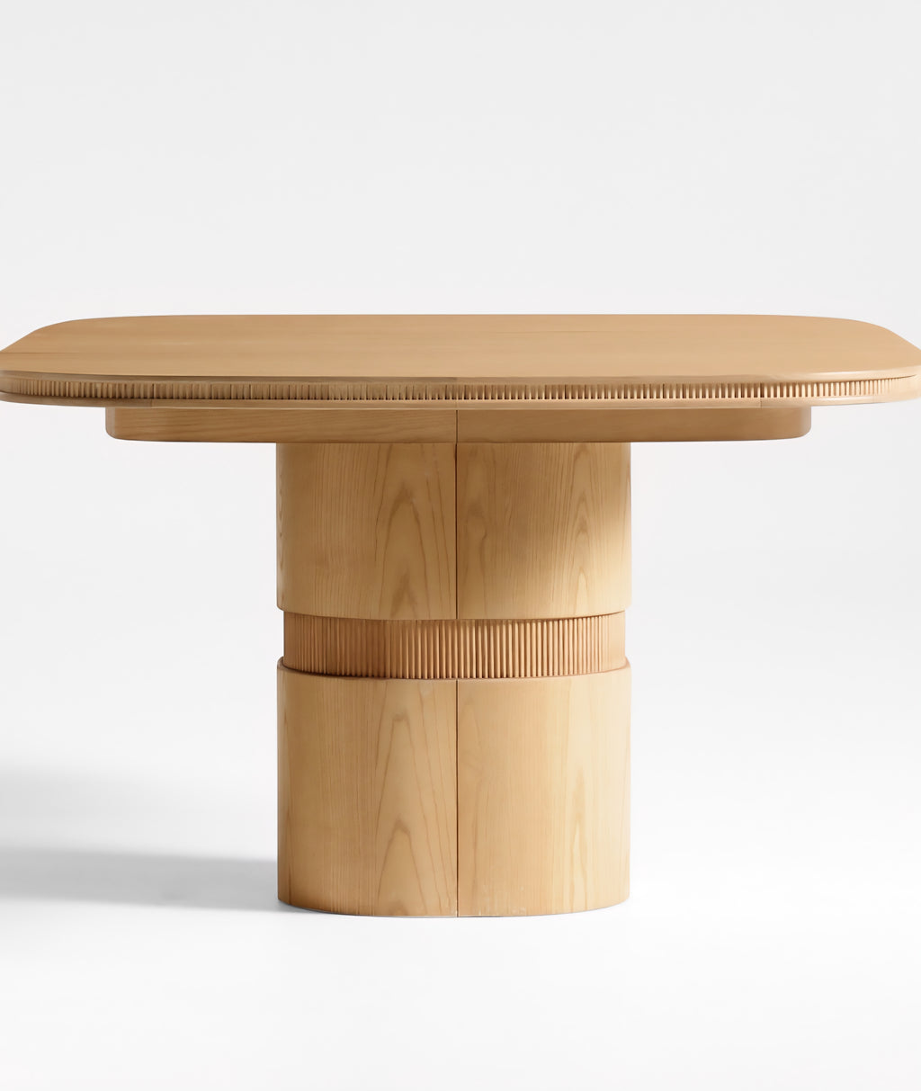 THE ONE × Roseau — Extendable Pedestal Dining Table
