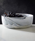 THE ONE × Swirl — Black and White Serving Bowl