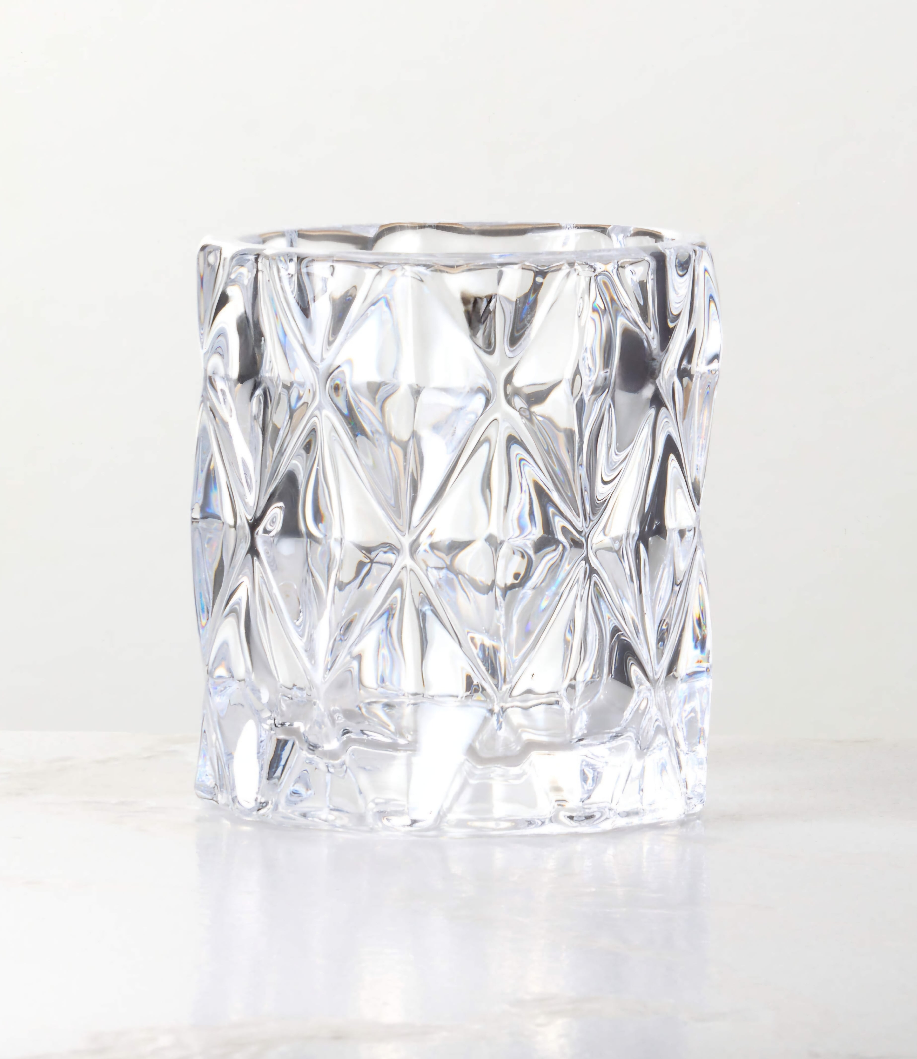 THE ONE × Betty — Smoked Glass Tealight Candle Holders (Set of 6)