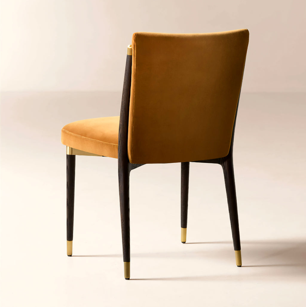 THE ONE × Norrie — Snow White Performance Fabric Armless Dining Chair