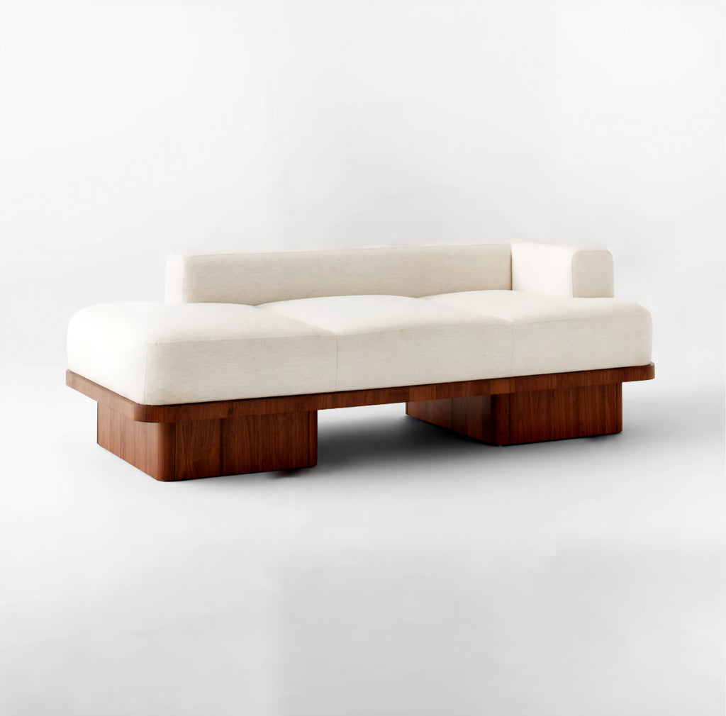 THE ONE × Serafin — Brown Leather Daybed