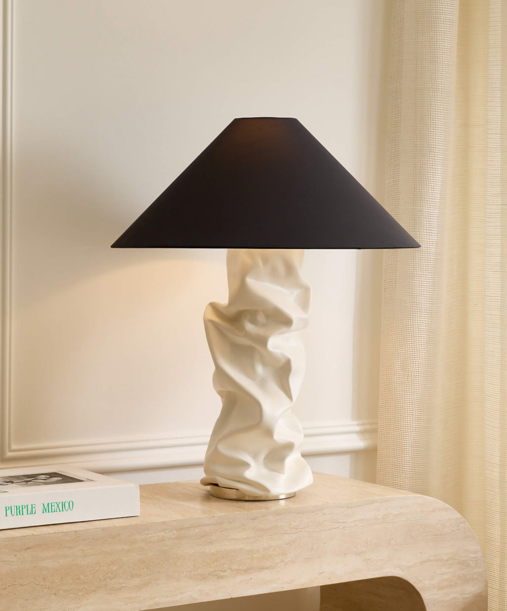 THE ONE × Hendrix — White Resin Table Lamp