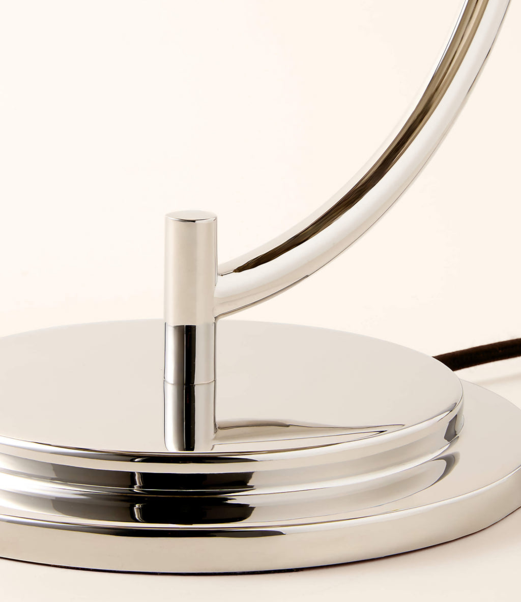 THE ONE × Melani — Polished Nickel Dome Table Lamp