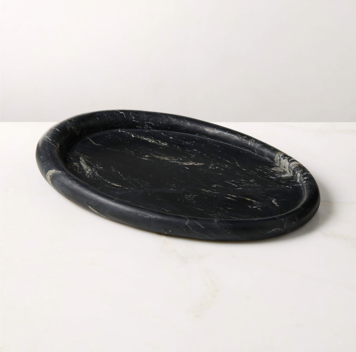 THE ONE × Pave — Oval Marble Serving Tray