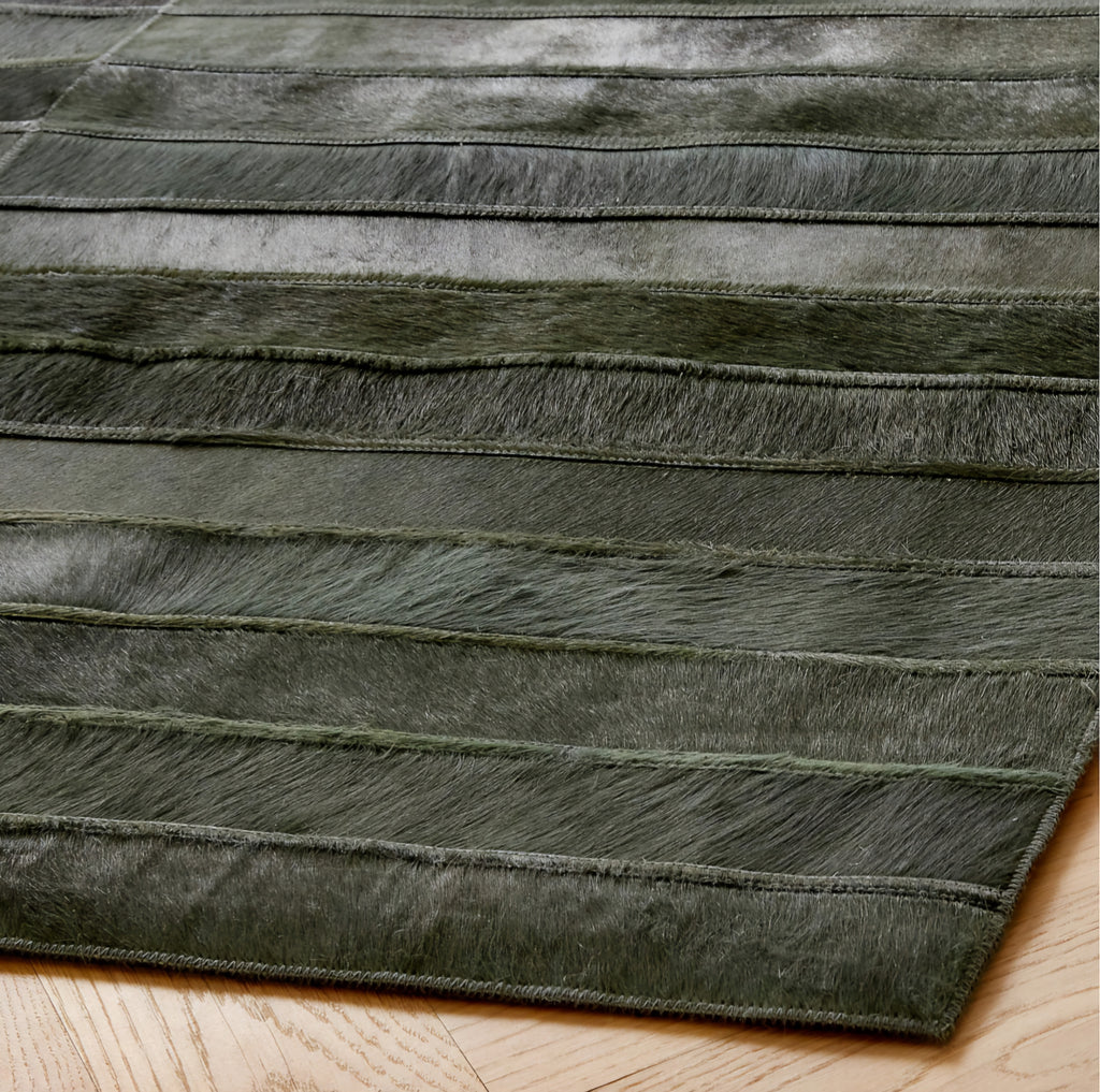 THE ONE × Camilia — Patchwork Ivory Hide Area Rug
