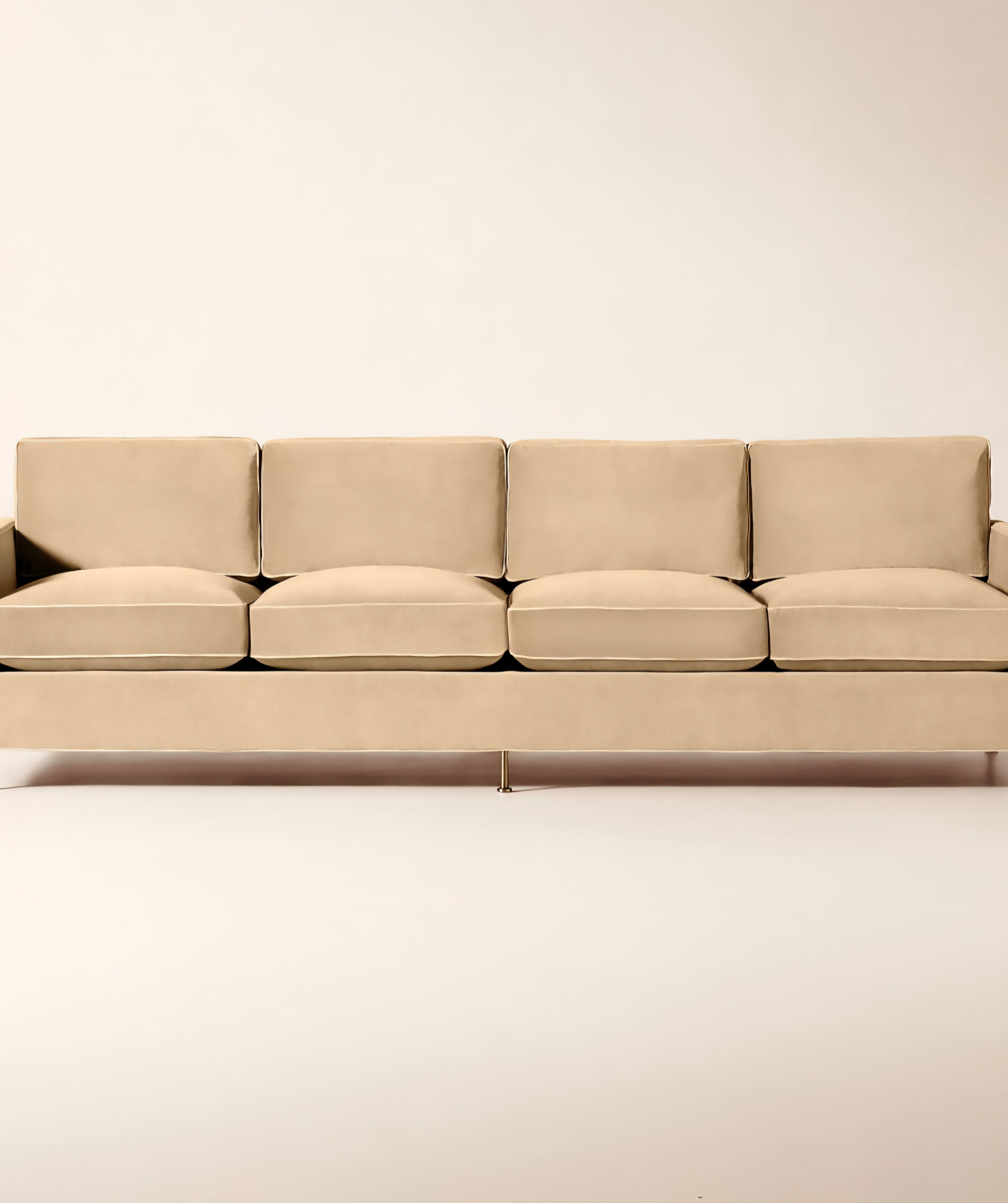 THE ONE × Brett — Jade Green Velvet Sofa
