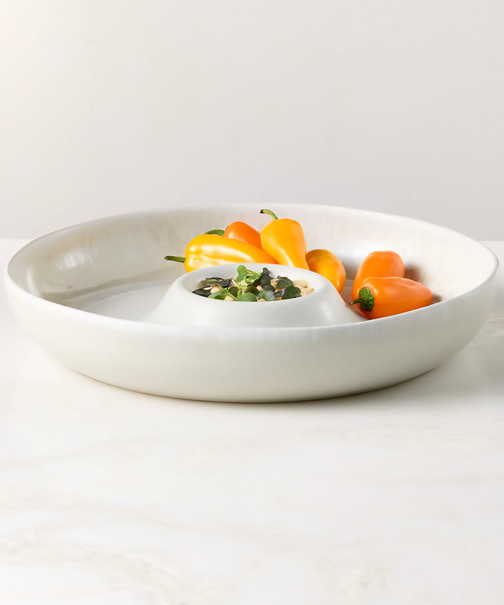 THE ONE × Drift — Ivory Chip and Dip Bowl
