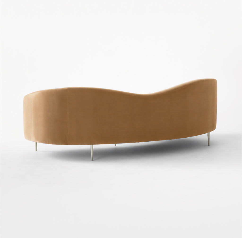 THE ONE × Curvo — White Performance Fabric Sofa by Goop