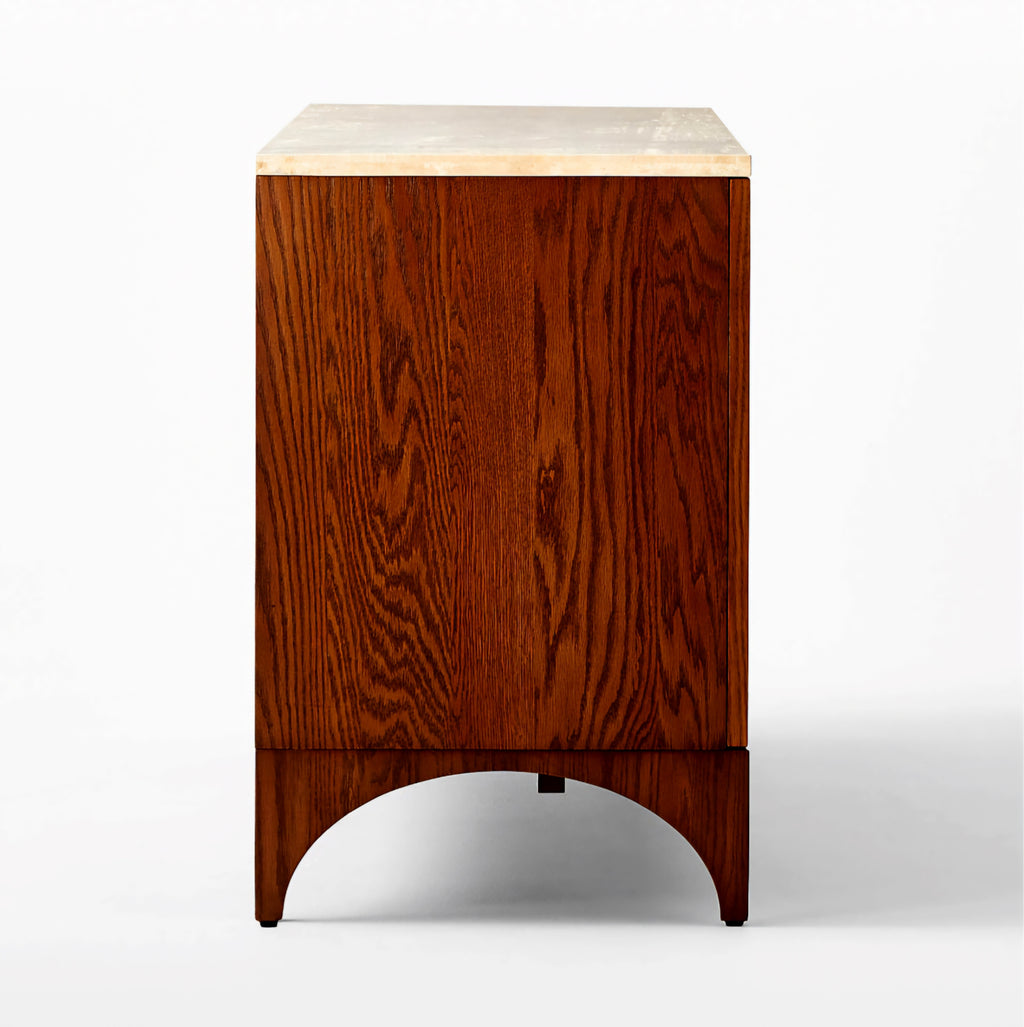 THE ONE × Roane — Oak Wood Media Console