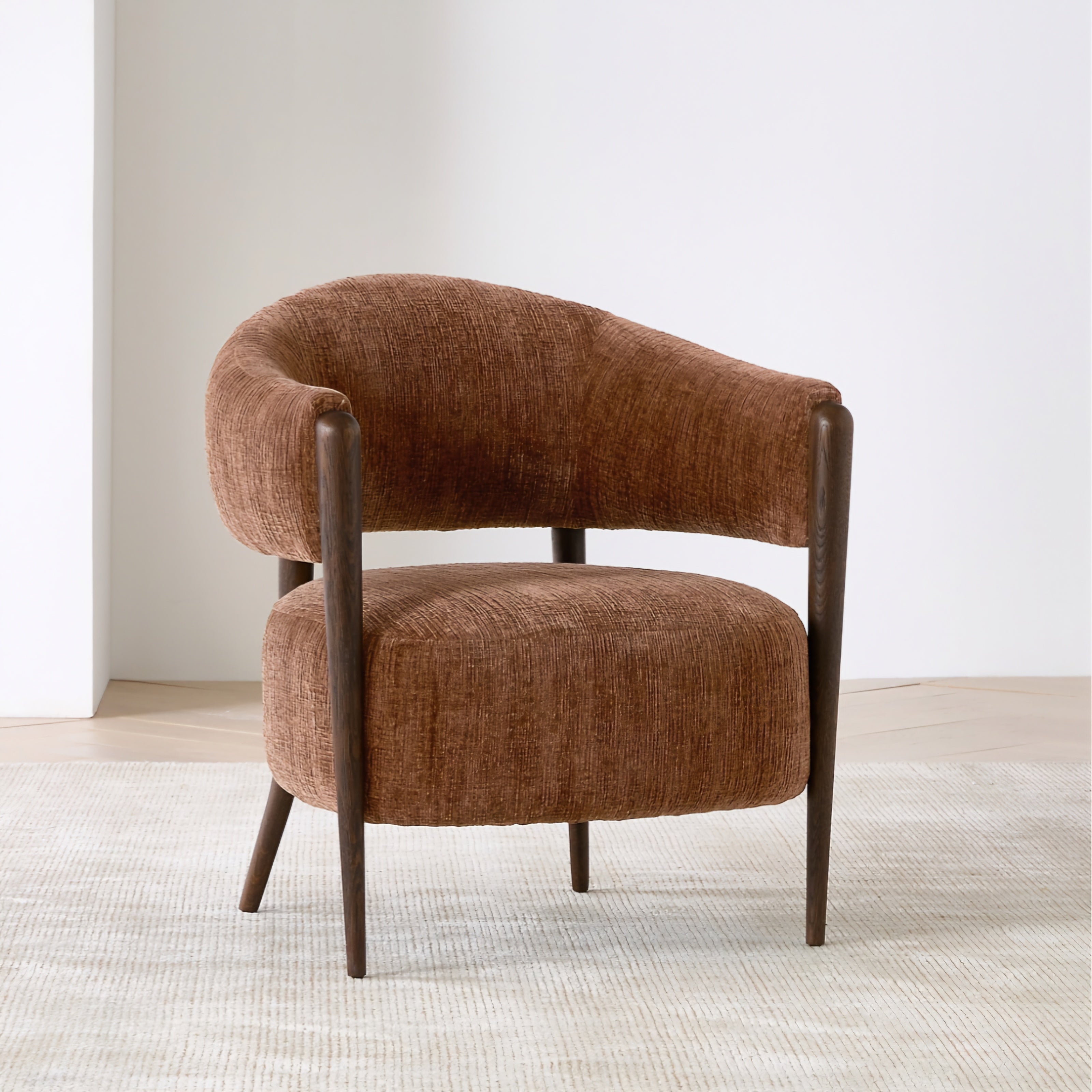 THE ONE × Santi — Wood Accent Chair