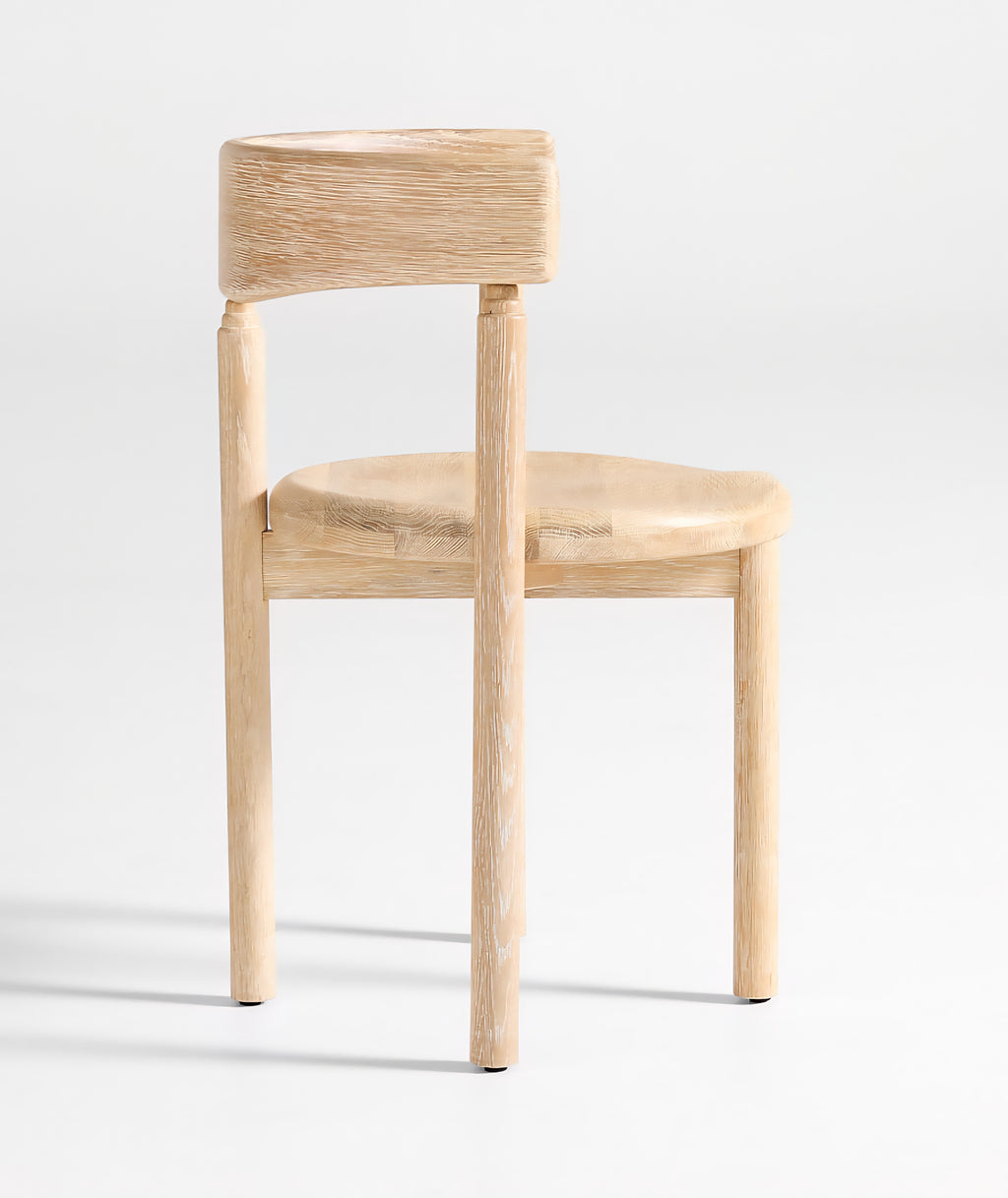 THE ONE × Virage — Curved Oak Dining Chair
