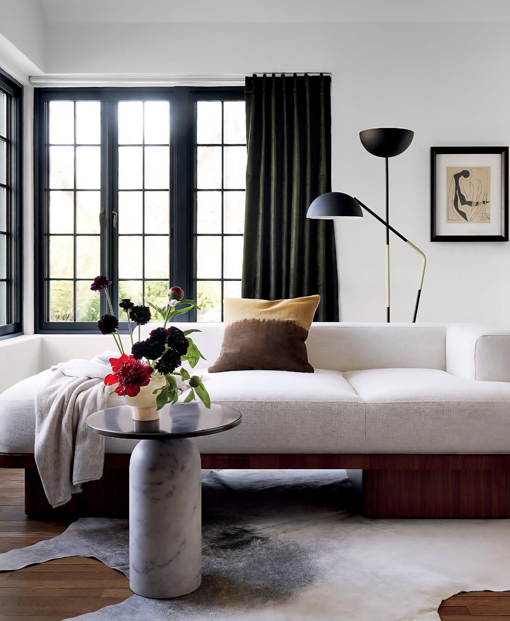 THE ONE × Serafin — Brown Leather Daybed