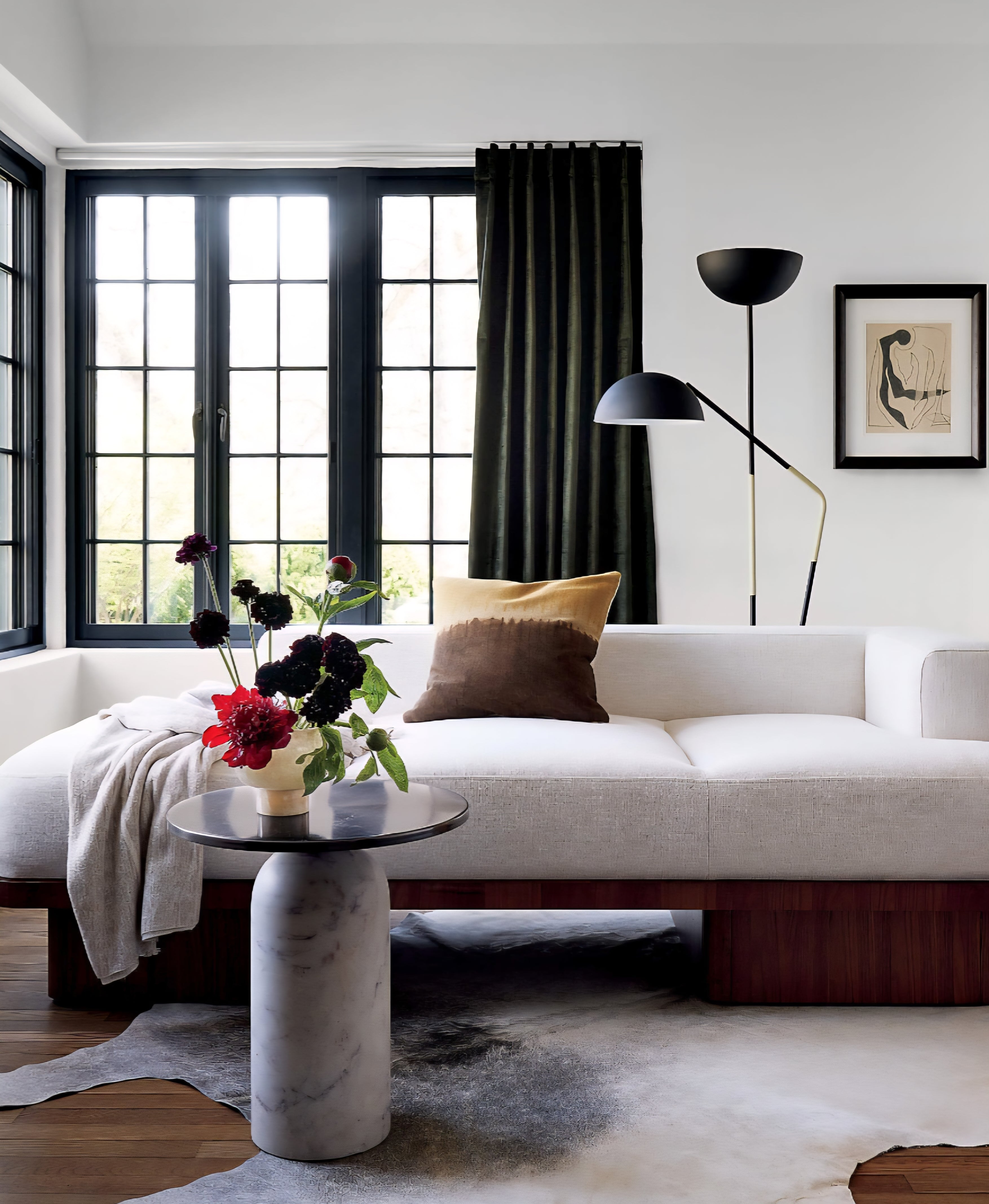 THE ONE × Serafin — Brown Leather Daybed
