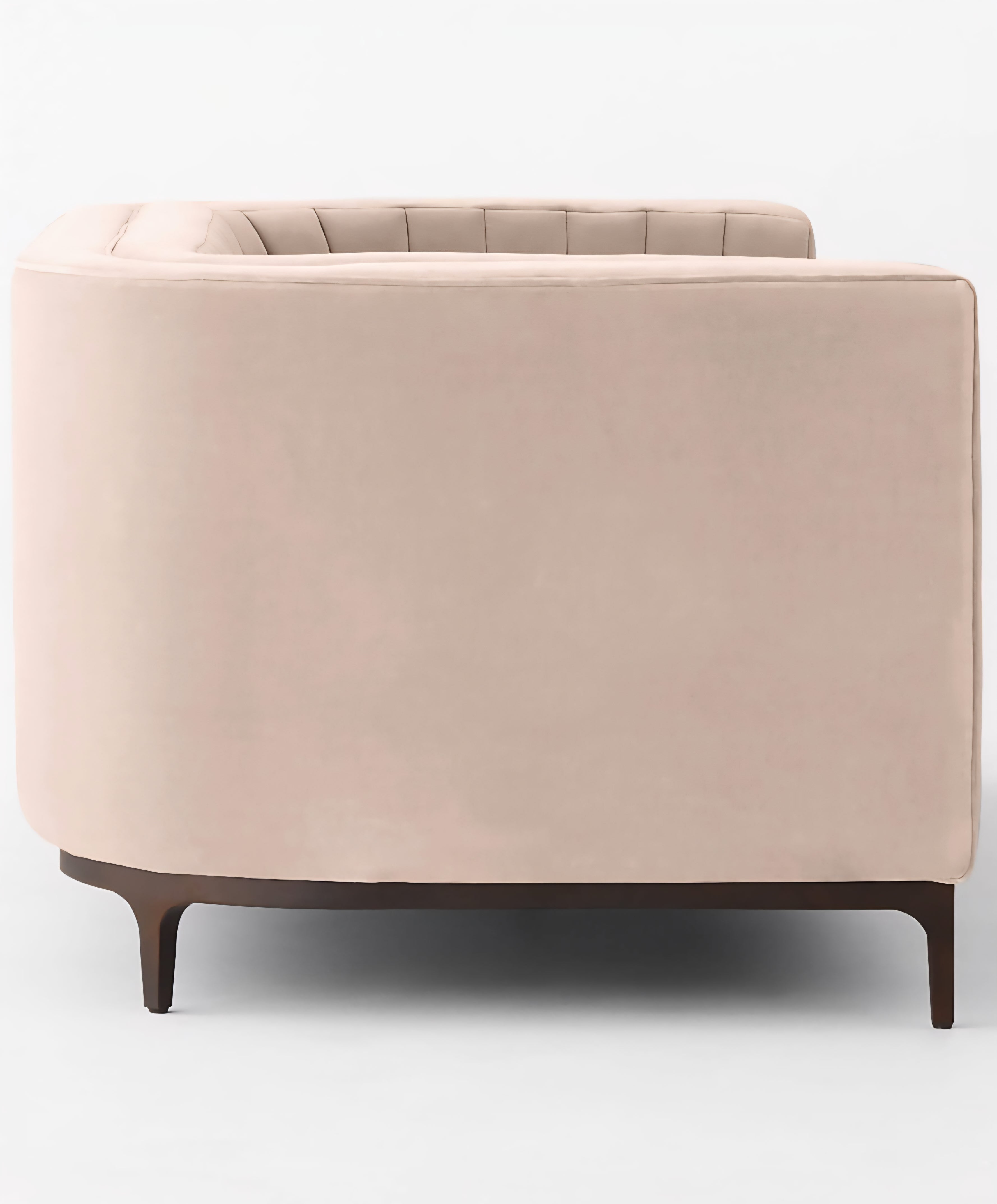 THE ONE × Ambroise — Light Taupe Velvet Sofa