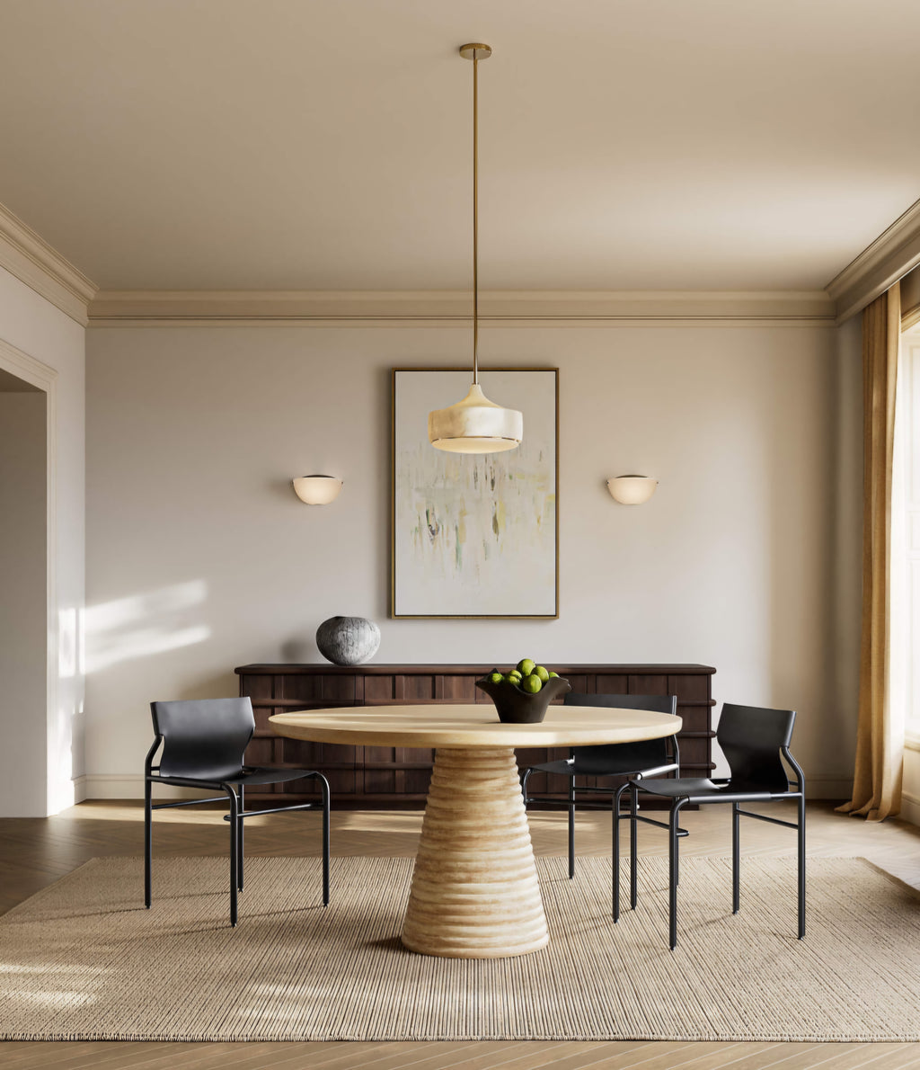 THE ONE × Groove — Alabaster Pendant Light