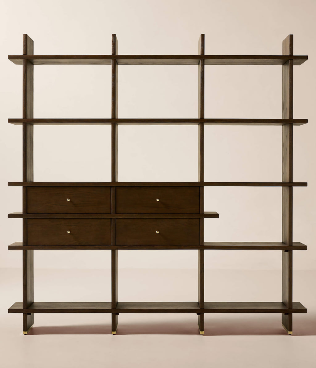 THE ONE × Madison — Dark Oak Bookcase