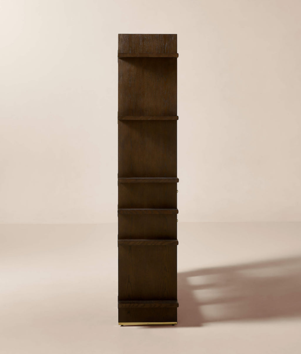 THE ONE × Madison — Dark Oak Bookcase