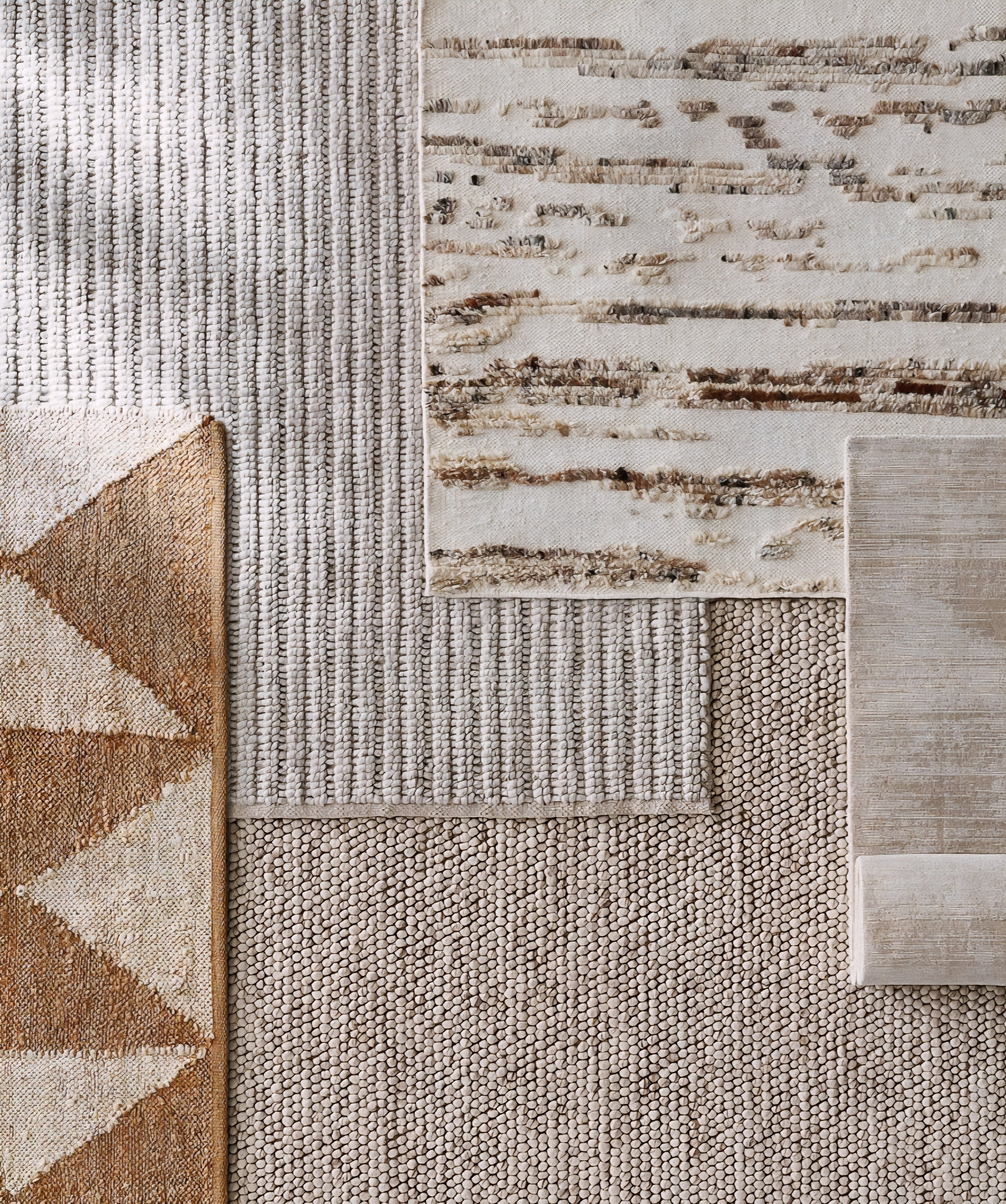THE ONE × Orly — Wool Blend Handwoven Ivory Area Rug (12'x15')