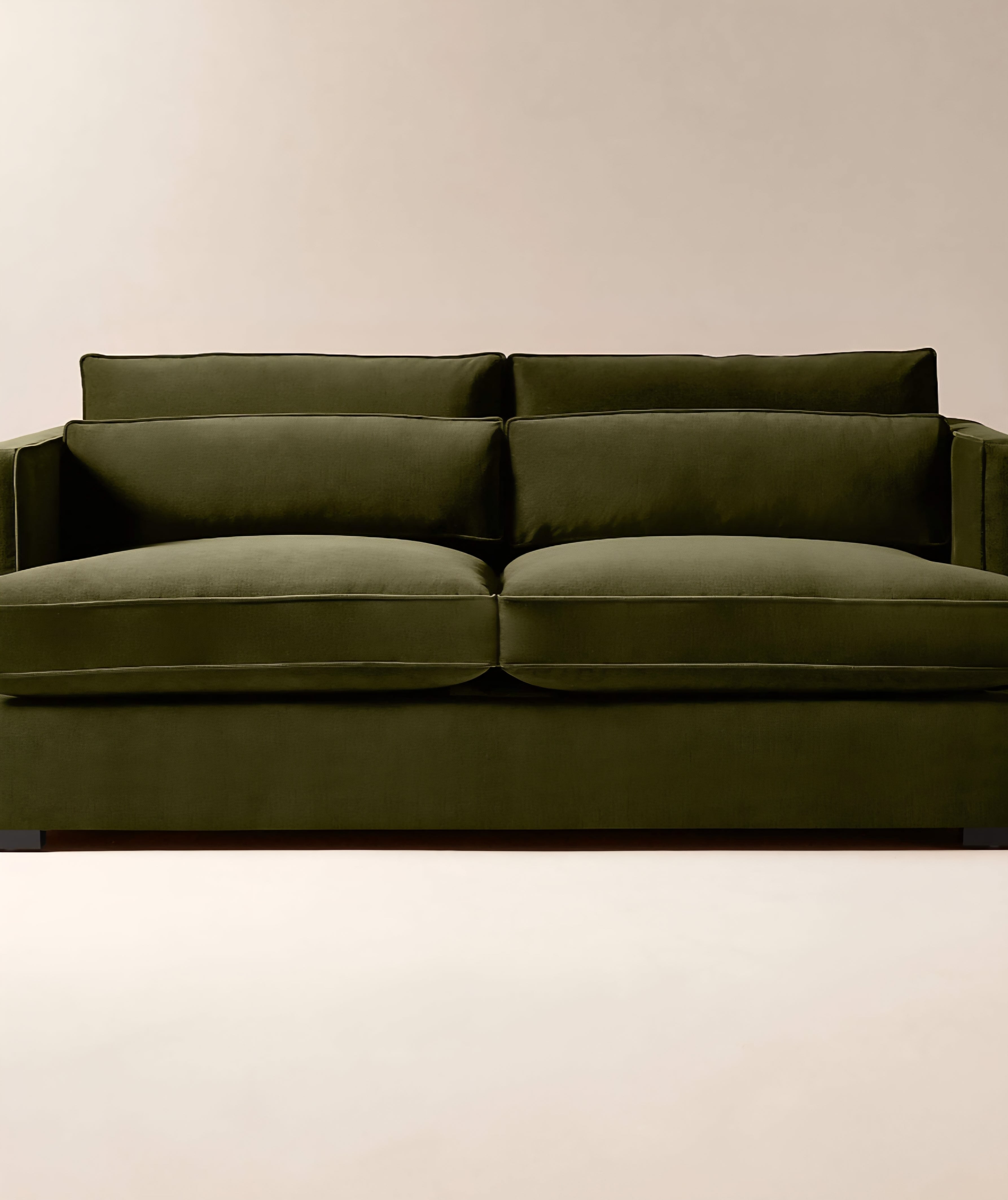 THE ONE × Eastman — White Performance Fabric Sofa