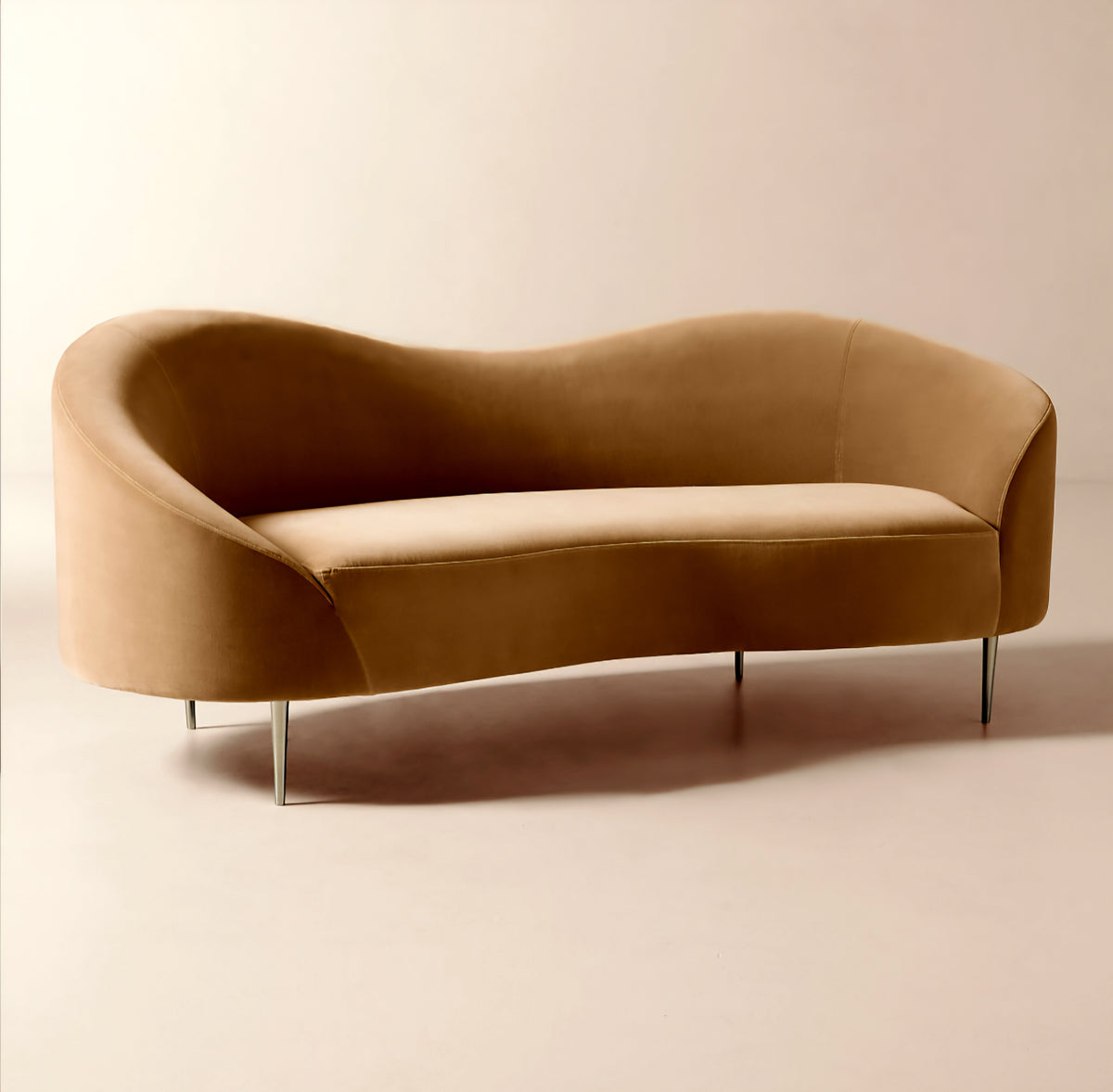 THE ONE × Curvo — White Performance Fabric Sofa by Goop