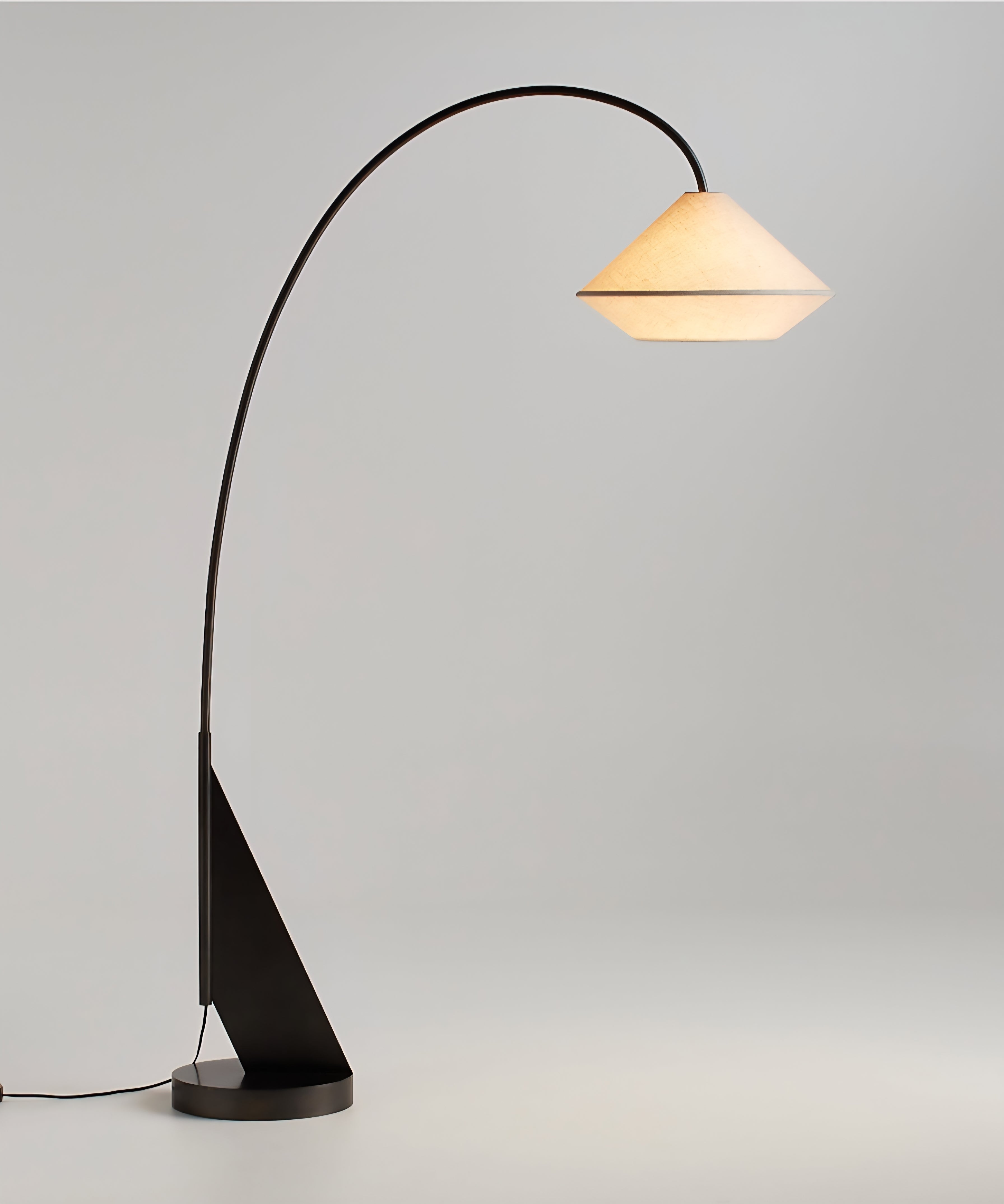 THE ONE × Avenir — Dark Bronze Arc Floor Lamp (79")