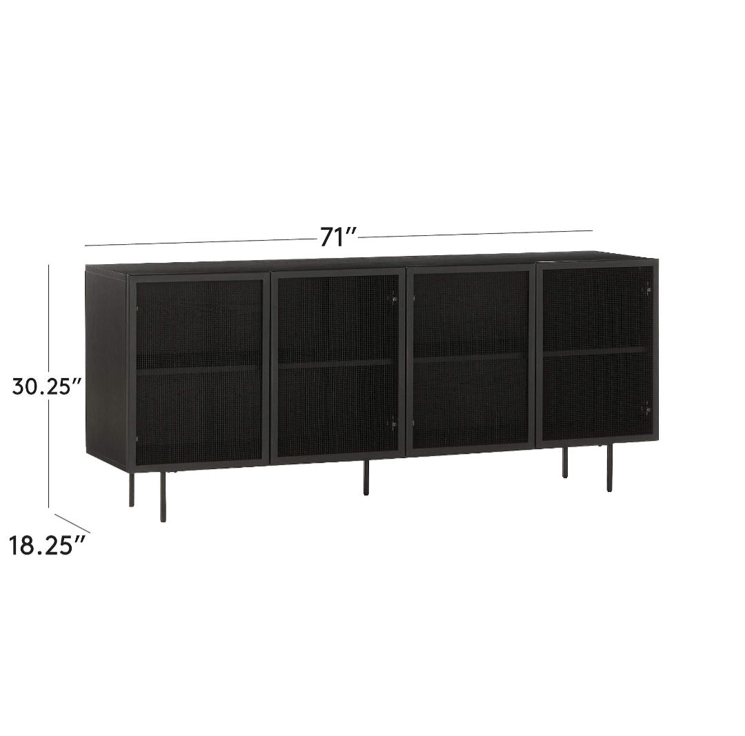 THE ONE × Trace — Wire Credenza