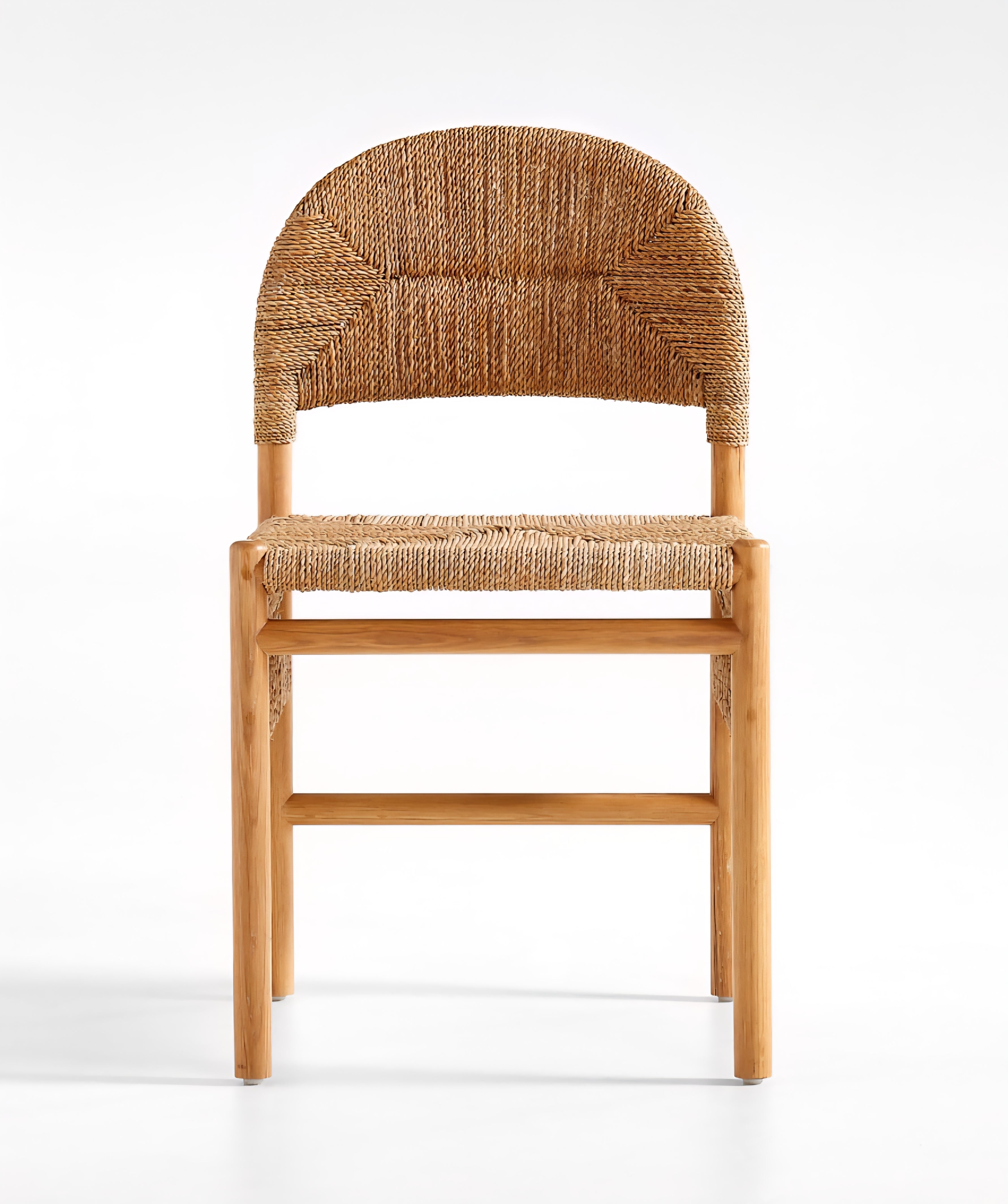 THE ONE × Rustler — Woven Natural Rattan Dining Chair