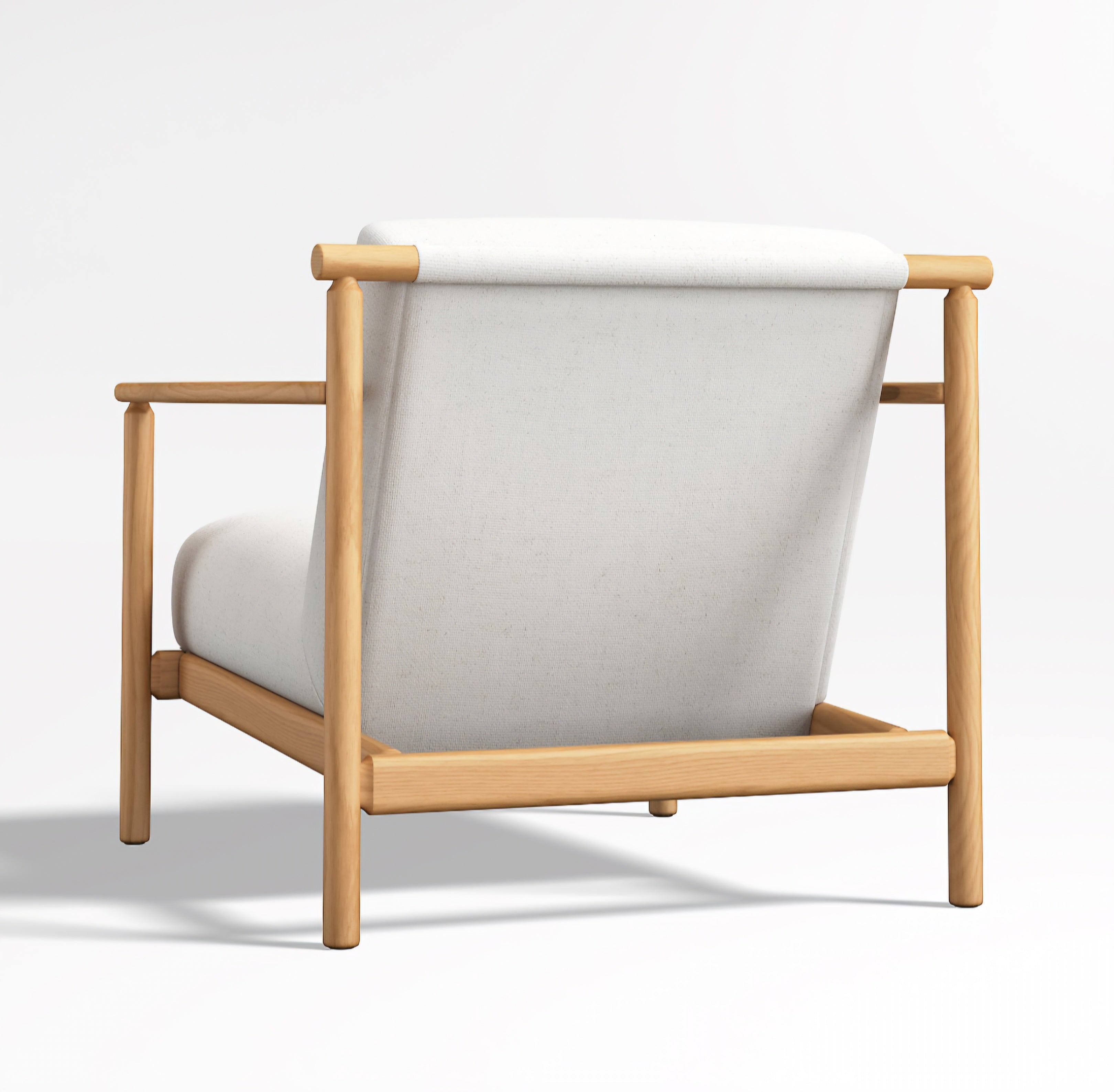 THE ONE × Ojai — Wood Accent Chair