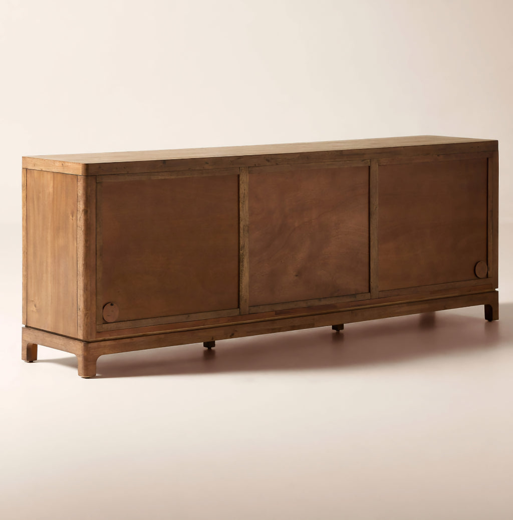 THE ONE × Truman — Acacia Wood Credenza with Drawers