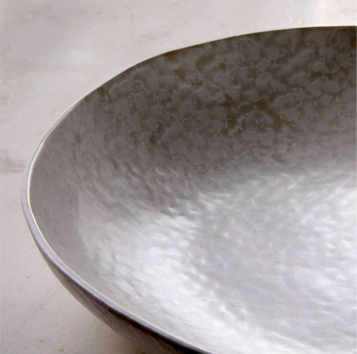 THE ONE × Hyacinth — Serving Bowl with Reactive Glaze