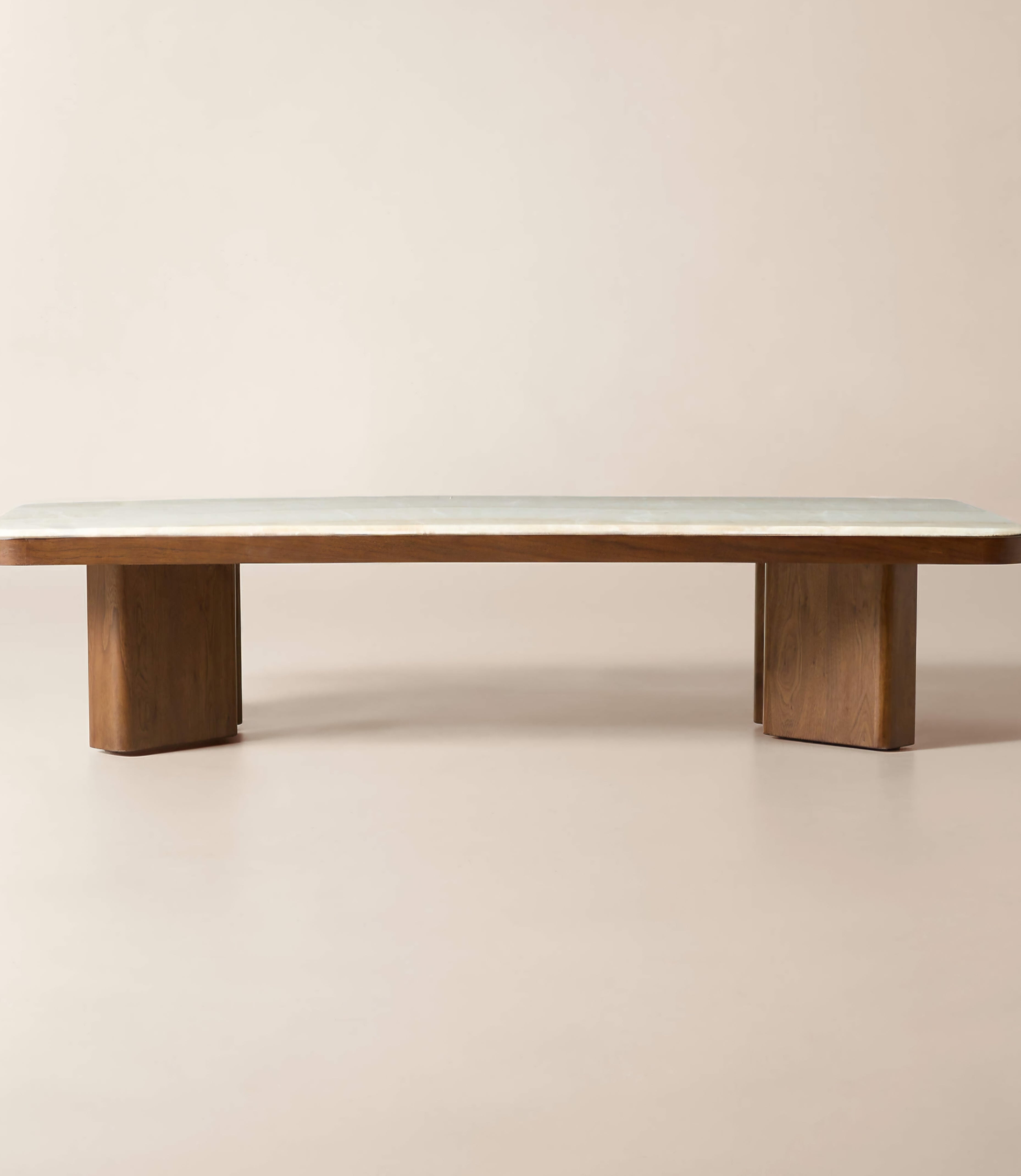 THE ONE × Rio — Onyx and Walnut Coffee Table