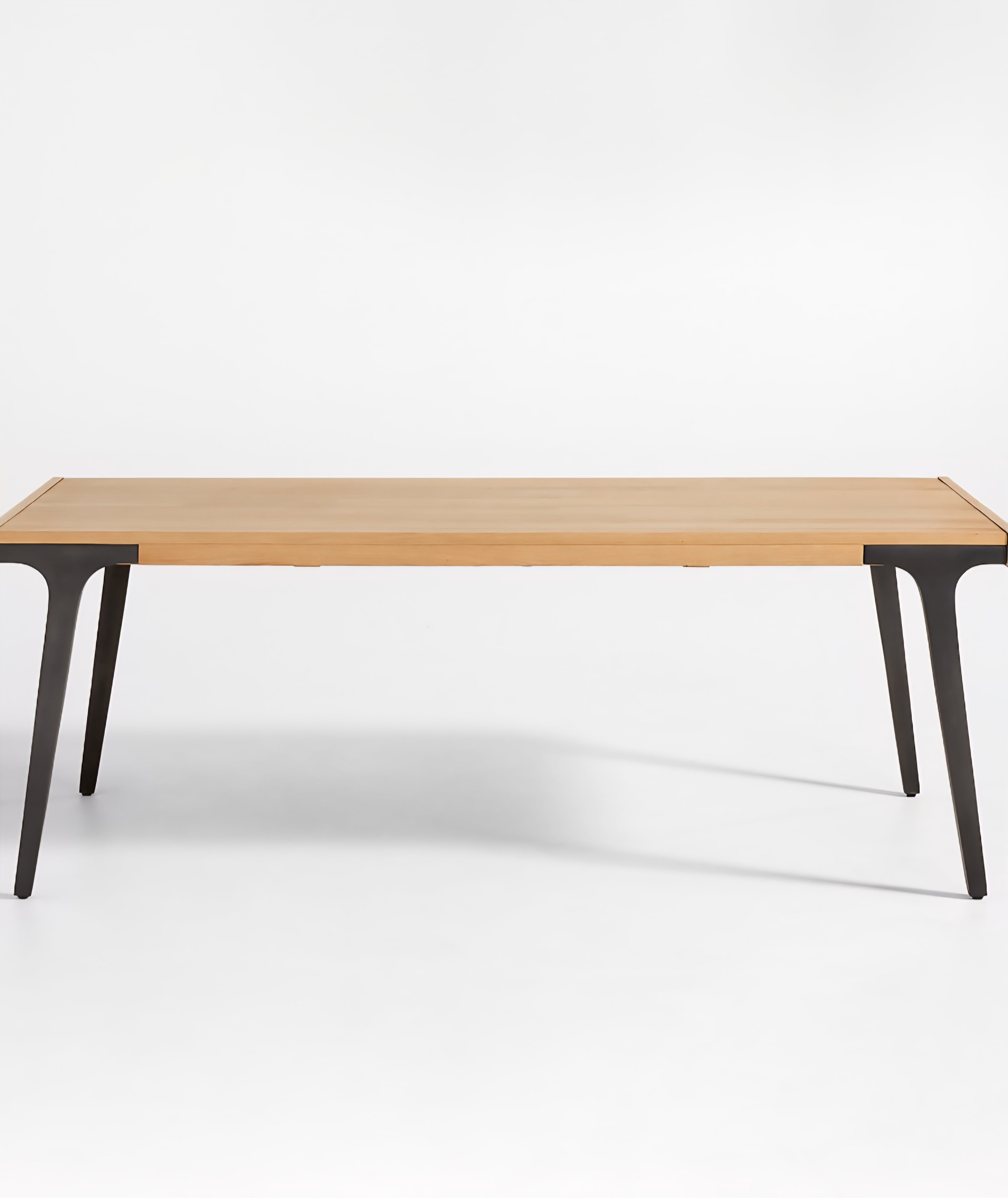THE ONE × Lakin — White Oak Wood Extendable Dining Table