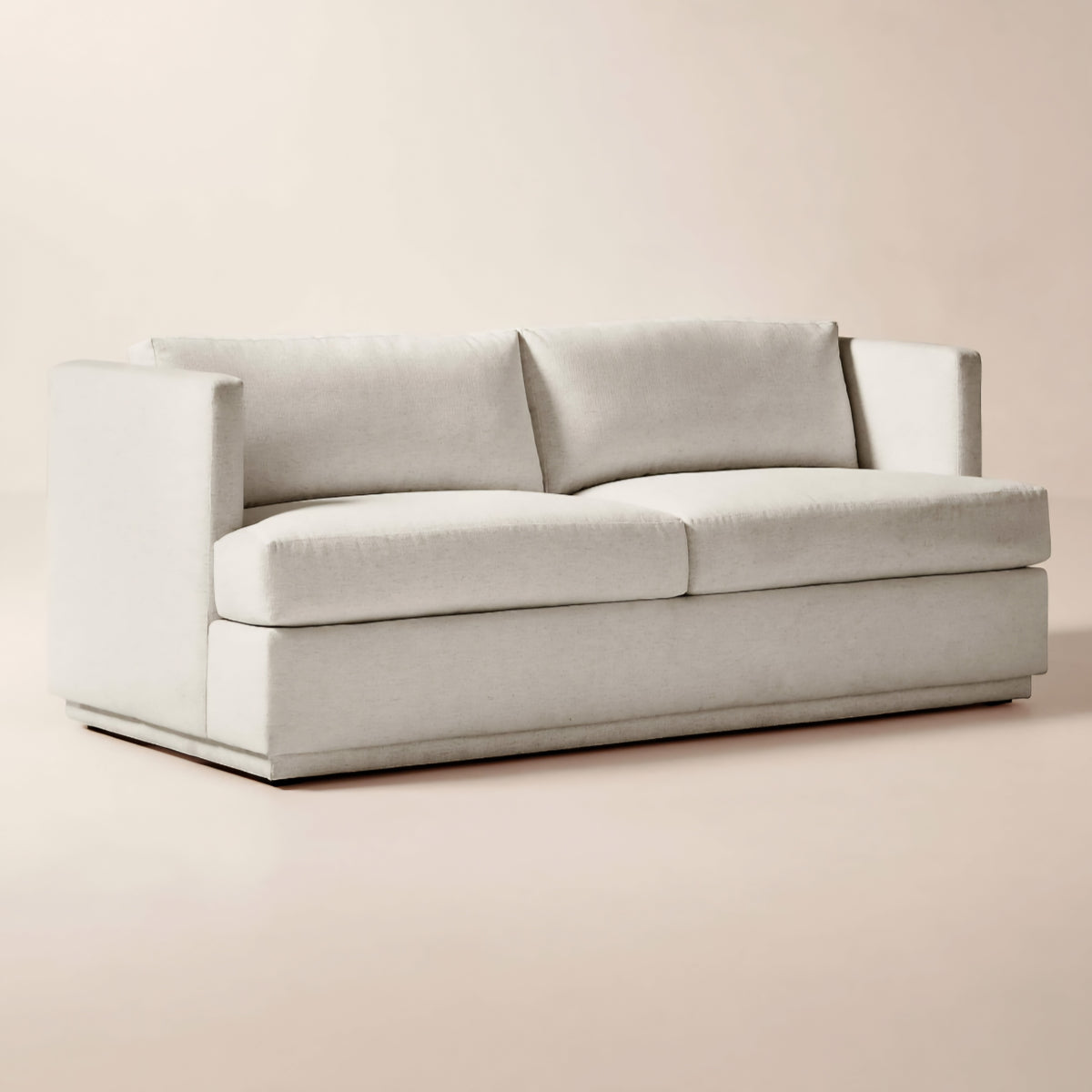 THE ONE × Seneca — Off-White Performance Fabric Sleeper Sofa