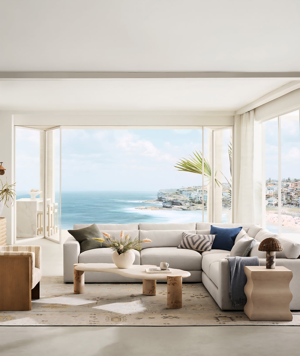 THE ONE × Retreat — L‑Shaped Sectional Sofa