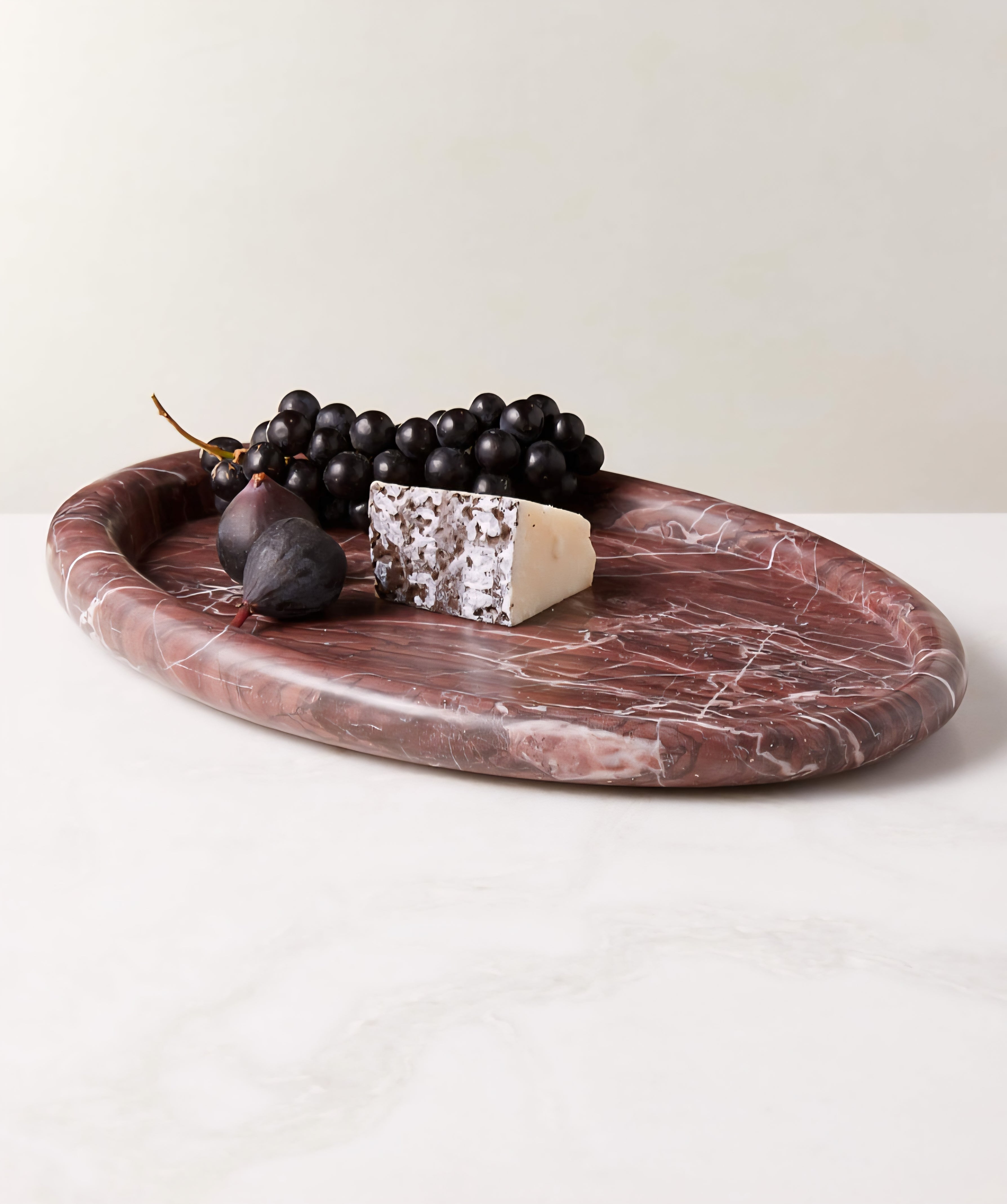 THE ONE × Pave — Oval Marble Serving Tray